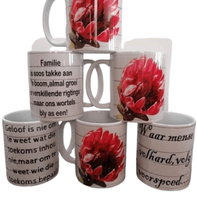 6 piece Mugs-Personalised any images